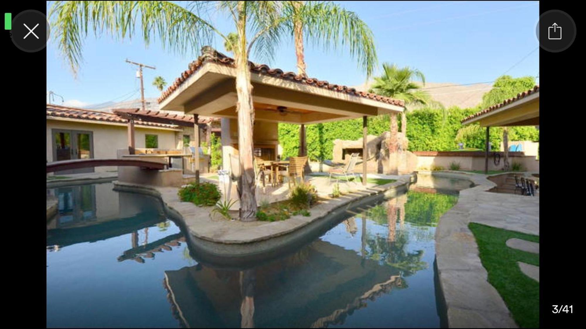 פאלם ספרינגס Warm Sands Villa-Moving River/Island מראה חיצוני תמונה