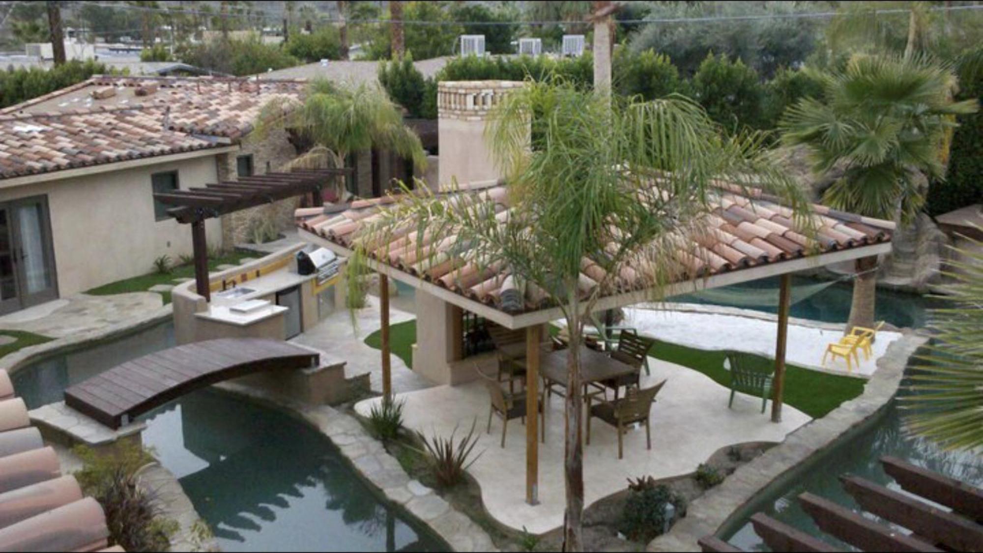 פאלם ספרינגס Warm Sands Villa-Moving River/Island מראה חיצוני תמונה